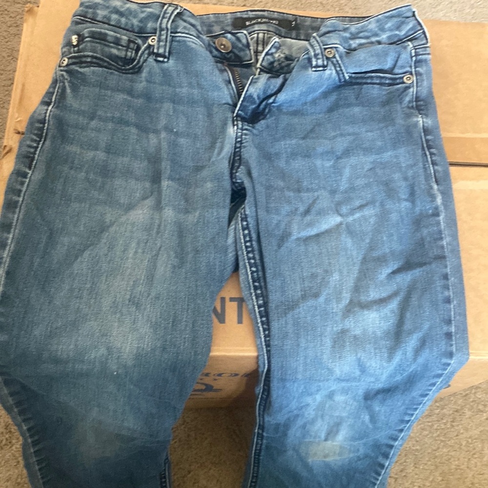 Black heart jeggings